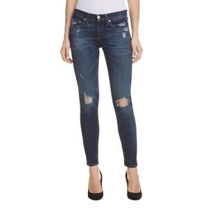 rag & bone Denim Collette Blue Capri Jeans